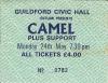 Camel 1982 Guildford ticket