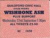 Wishbone Ash 1982 Guildford Civic ticket