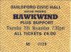 Hawkwind 1982 Guildford ticket