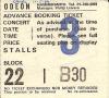 Camel 1984 Hammersmith ticket front