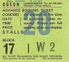 Iron Maiden 1984 Hammersmith ticket front