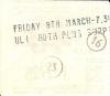 Uli Roth 1985 Hammersmith ticket rear