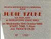 Judie Tzuke 1985 Guildford ticket
