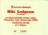 Nils Lofgren 1985 Guildford ticket