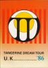 Tangerine Dream 1986 programme front cover