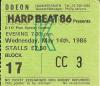 Dio 1986 Hammersmith ticket