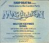 Marillion 1986 Milton Keynes ticket