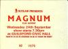 Magnum 1986 Guildford ticket