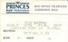 Rick Wakeman 1987 Aldershot ticket