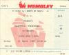 Gary Moore 1989 Wembley ticket