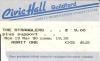 The Stranglers 1990 Guildford ticket