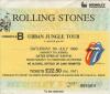 Rolling Stones 1990 Wembley ticket