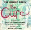 The Cure 1990 Crystal Palace ticket