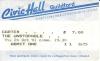Carter USM 1991 Guildford ticket