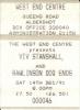 Vivian Stanshall 1991 Aldershot ticket