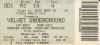 Velvet Underground 1993 Wembley ticket