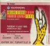 Rolling Stones 1995 Wembley ticket