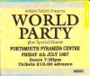 World Party 1997 Portsmouth ticket