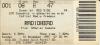 Radiohead 1997 Wembley ticket