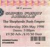 Super Furry Animals 1998 Shepherds Bush ticket