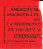 Mick Martin 1998 Chiddingfold ticket