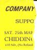 Company Of Snakes 2000 Chiddingfold ticket