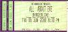 All About Eve 2000 Borderline ticket (Jun 8th)
