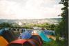 Glastonbury Festival 2000 - view from my tent