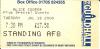 Alice Cooper 2000 Portsmouth ticket
