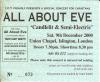 All About Eve 2000 Union Chapel ticket