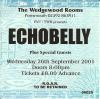 Echobelly 2001 Portsmouth ticket