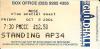 Muse 2001 Portsmouth ticket