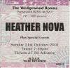 Heather Nova 2001 Portsmouth ticket