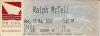 Ralph McTell 2002 Basingstoke ticket