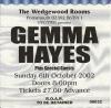 Gemma Hayes 2002 Portsmouth ticket