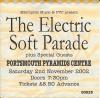 Electric Soft Parade 2002 Portsmouth ticket (2nd Nov)