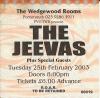 The Jeevas 2003 Portsmouth ticket