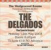 Delgados 2003 Portsmouth ticket