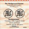 Hot Hot Heat 2003 Portsmouth ticket