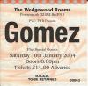 Gomez 2004 Portsmouth ticket