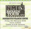 NME Awards Tour 2004 Portsmouth ticket