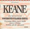 Keane 2004 Portsmouth ticket