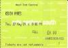 Kevin Ayers 2004 Aldershot ticket