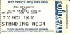 Ash 2004 Portsmouth ticket