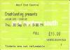 Julian Cope 2004 Aldershot ticket