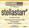 Stellastarr* 2006 Portsmouth ticket
