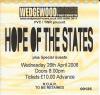 Hope Of The States 2006 Portsmouth ticket
