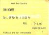 Ian McNabb 2006 Aldershot ticket