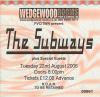 The Subways 2006 Portsmouth ticket