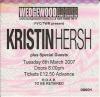 Kristin Hersh 2007 Portsmouth ticket